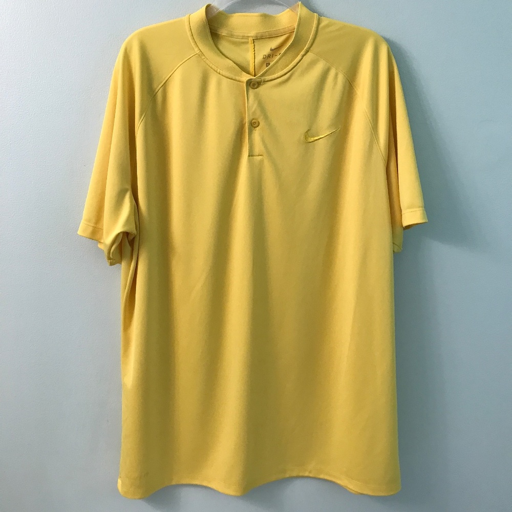 Nike Dry Fit yellow shirt